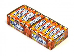 LIFESAVERS TROPICAL FLAVORS HARD ROLL