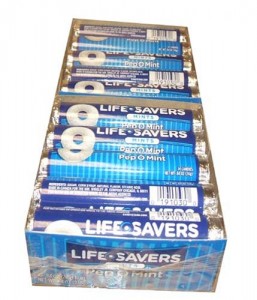 LIFESAVERS pep o mint